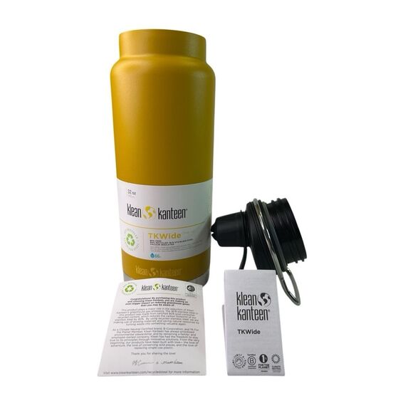 Klean Kanteen 32oz TKWide Insulated Stainless Steel Water Bottle with Chug Cap - Picture 15 of 15